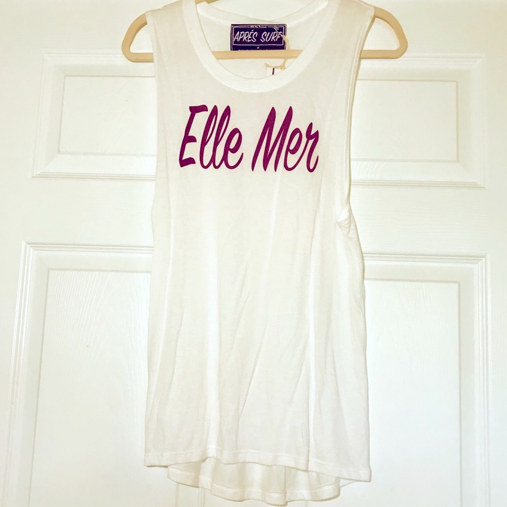 “The Shit” White Tank Top